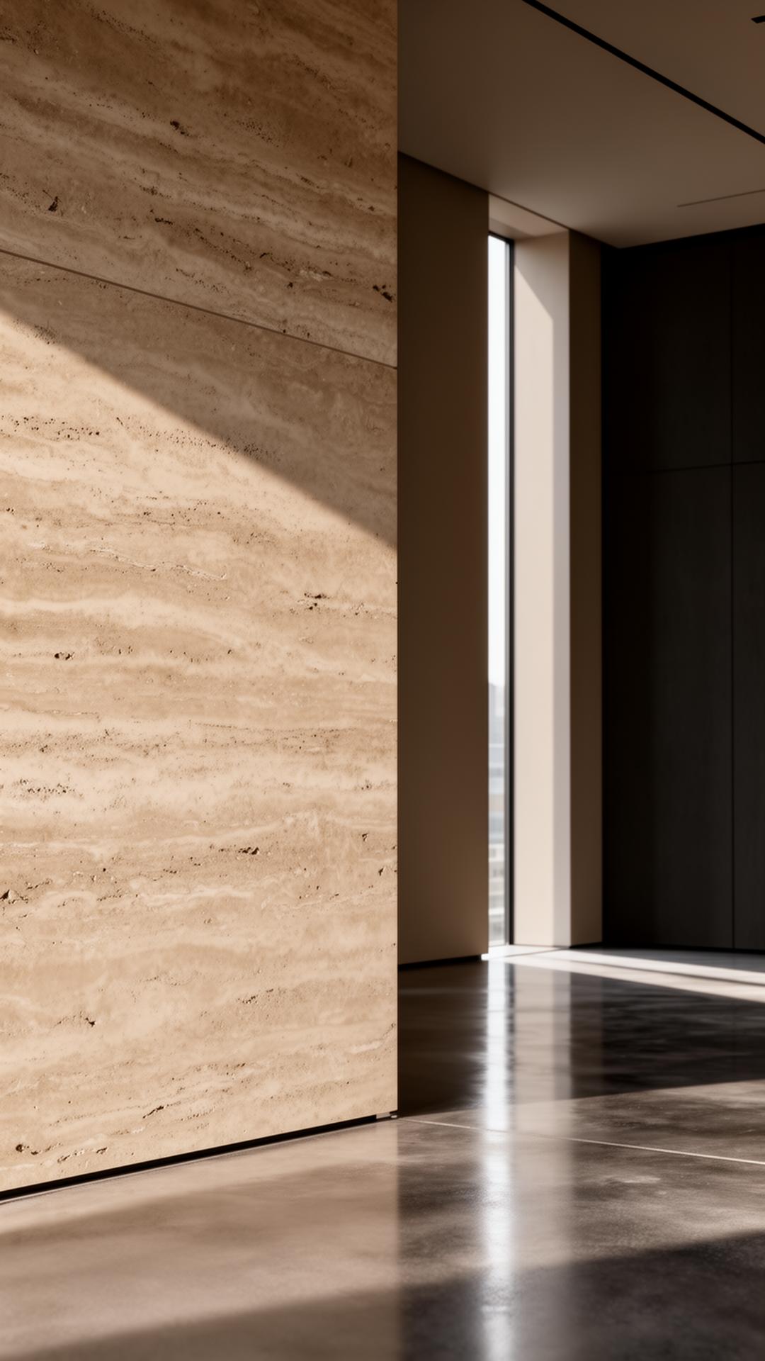 Architectural interior of a private office in Cyprus